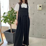 ヘザーエステルツイルケープサロペット | me Jane | 詳細画像18