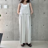 ヘザーエステルツイルケープサロペット | me Jane | 詳細画像3