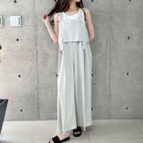 ヘザーエステルツイルケープサロペット | me Jane | 詳細画像4