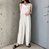 ヘザーエステルツイルケープサロペット | me Jane | 詳細画像7