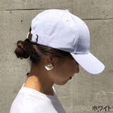 ホワイト | 定番CAP SHOPLISTランキングNo 1獲得！6パネルニューハッタンキャップ | me Jane