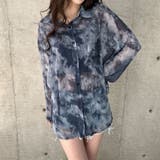 ムラ染めシアーシャツ | me Jane | 詳細画像4