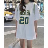 バスケビブス風タンクトップドッキングTシャツ | me Jane | 詳細画像14