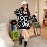 総ロゴジャガードニット | me Jane | 詳細画像16