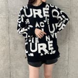 総ロゴジャガードニット | me Jane | 詳細画像34