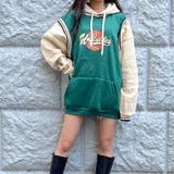 ラグラン切替プリントプルパーカー | me Jane | 詳細画像10