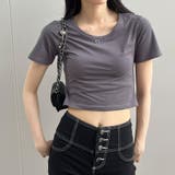 バックカットアウトちびT | me Jane | 詳細画像2