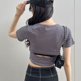 バックカットアウトちびT | me Jane | 詳細画像8