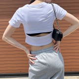 バックカットアウトちびT | me Jane | 詳細画像15