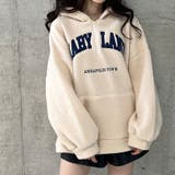 ハーフジップロゴ入りボアプルパーカー | me Jane | 詳細画像29