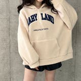 ハーフジップロゴ入りボアプルパーカー | me Jane | 詳細画像30