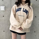 ハーフジップロゴ入りボアプルパーカー | me Jane | 詳細画像31