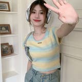 グラデーションクロップド丈トップス | me Jane | 詳細画像10