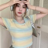 グラデーションクロップド丈トップス | me Jane | 詳細画像11