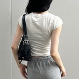 ハートカットアウトショート丈Tシャツ 春 韓国トップス | me Jane | 詳細画像19