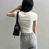 ハートカットアウトショート丈Tシャツ 春 韓国トップス | me Jane | 詳細画像20