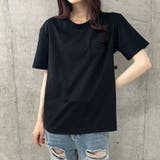 エンボス加工ロゴTシャツ | me Jane | 詳細画像14 
