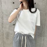 エンボス加工ロゴTシャツ | me Jane | 詳細画像3 