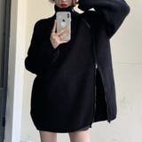 スタンドカラーダブルZIPニット | me Jane | 詳細画像12