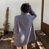 スタンドカラーダブルZIPニット | me Jane | 詳細画像13