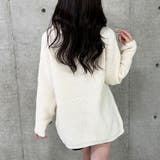 スタンドカラーダブルZIPニット | me Jane | 詳細画像21