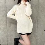 スタンドカラーダブルZIPニット | me Jane | 詳細画像23