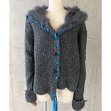 ハンドステッチフードファーニットカーディガン | me Jane | 詳細画像13