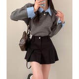 レイヤード風ニットカーデ | me Jane | 詳細画像4