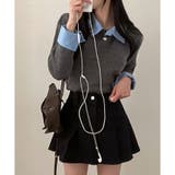 レイヤード風ニットカーデ | me Jane | 詳細画像6