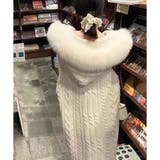 フードファー付ロングカーディガン | me Jane | 詳細画像10