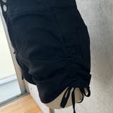 サイドシャーリングリボンデニムショートパンツ | me Jane | 詳細画像14