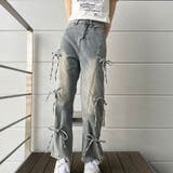 サイドリボンデザインワイドパンツ | me Jane | 詳細画像3