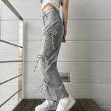 サイドリボンデザインワイドパンツ | me Jane | 詳細画像5