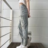 サイドリボンデザインワイドパンツ | me Jane | 詳細画像6