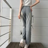 サイドリボンデザインワイドパンツ | me Jane | 詳細画像8