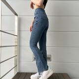 3つボタンハイウエストフレアパンツ | me Jane | 詳細画像16