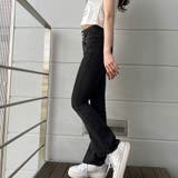 3つボタンハイウエストフレアパンツ | me Jane | 詳細画像7