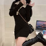 配色襟ポロミニワンピース | me Jane | 詳細画像14