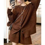 ニットカーディガン×スカート 2点セット | me Jane | 詳細画像8 