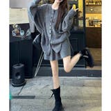 ニットカーディガン×スカート 2点セット | me Jane | 詳細画像5 