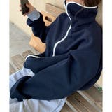 <新作>パイピング配色ZIPブルゾン | me Jane | 詳細画像6
