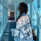 レース×デニム切替Gジャン | me Jane | 詳細画像15