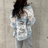 レース×デニム切替Gジャン | me Jane | 詳細画像25