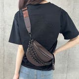 クロコ型押しチェーンボディバッグ | me Jane | 詳細画像12