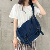デニム斜めZIPショルダーバッグ | me Jane | 詳細画像12