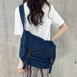 デニム斜めZIPショルダーバッグ | me Jane | 詳細画像13