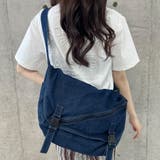 デニム斜めZIPショルダーバッグ | me Jane | 詳細画像15