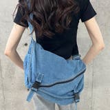 デニム斜めZIPショルダーバッグ | me Jane | 詳細画像4