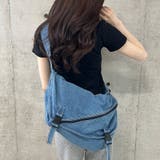 デニム斜めZIPショルダーバッグ | me Jane | 詳細画像6