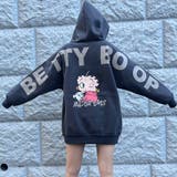 BETTYBOOPバックロゴプリント裏起毛プルパーカー | me Jane | 詳細画像11